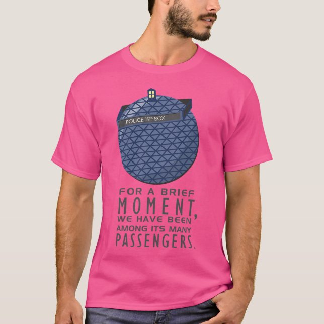 Through Time And Space T-Shirt (Front)