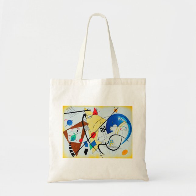 Throughgoing Line by Wassily Kandinsky Tote Bag (Front)