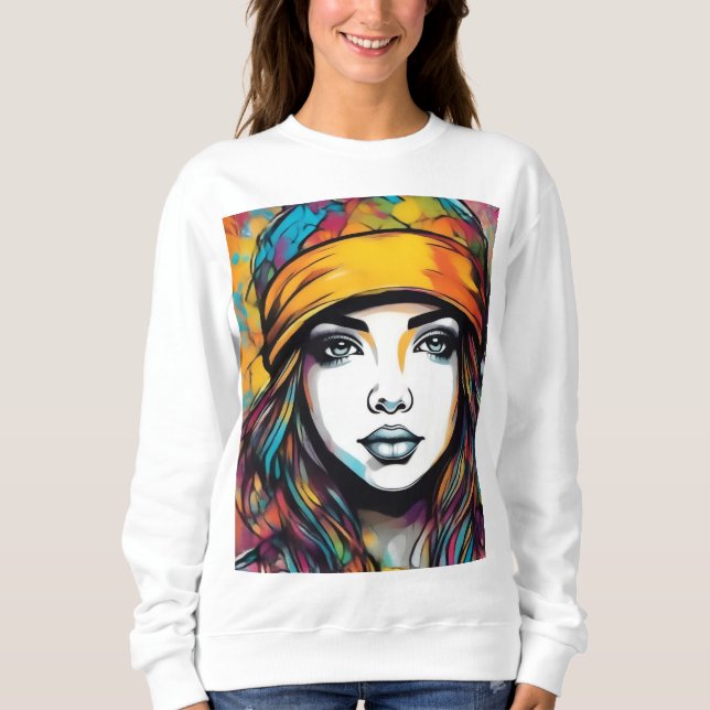 Throughoughly modern flare sweatshirt (Front)