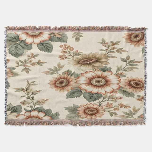 Throw Blanket: A Touch of Nature for Your Home Blanket (Front)