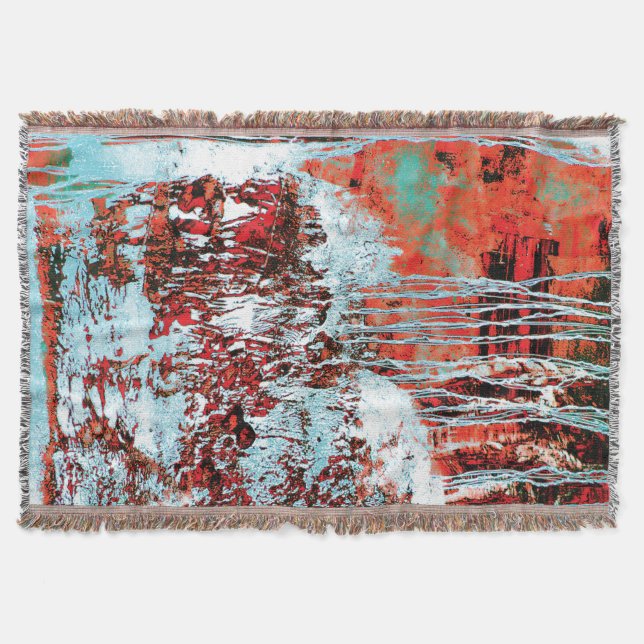 Throw Blanket – Corrosion Pulse (Front)