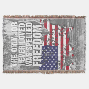Throw Blanket – Freedom Job
