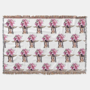 Throw Blanket Lily the Goat