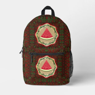 Throw Blanket Printed Backpack