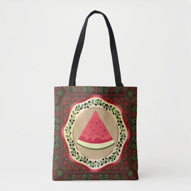 Throw Blanket Tote Bag (Front)