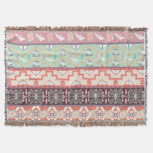 Throw Blanket/Tribal Pattern Blanket