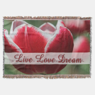 Throw Blanket/Tulips Blanket