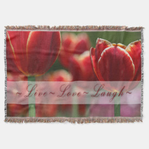 Throw Blanket/Tulips Blanket