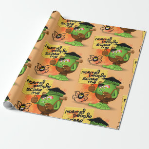 Throw Blanket Wrapping Paper