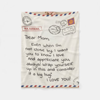 Throw Blankets Anniversary Birthday Gift for Mum