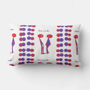 Throw it on me --lumbar pillow! lumbar cushion