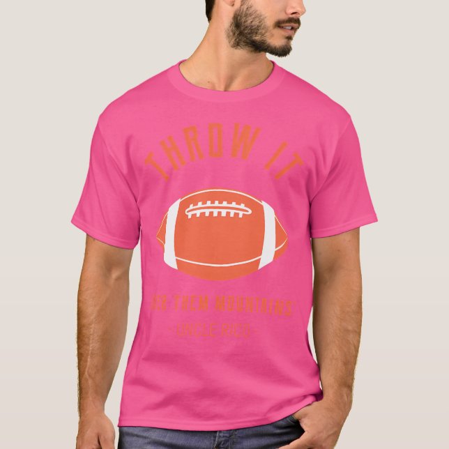 Throw It Over Them Mountains Uncle Rico Active T-Shirt (Front)