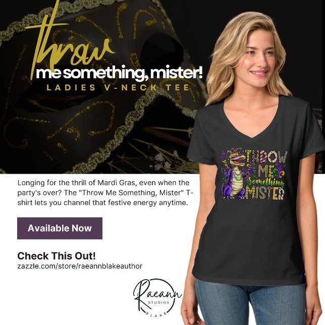 "Throw Me Something, Mister" Mardi Gras T-Shirt (Creator Uploaded)