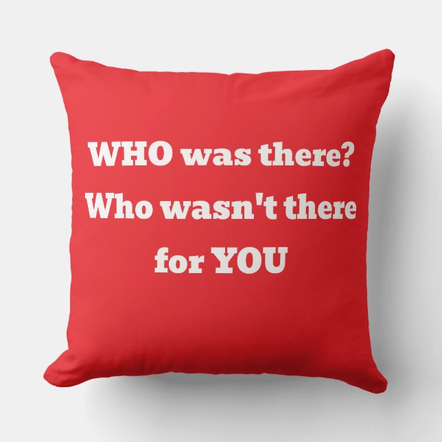 Throw Pillow (Front)