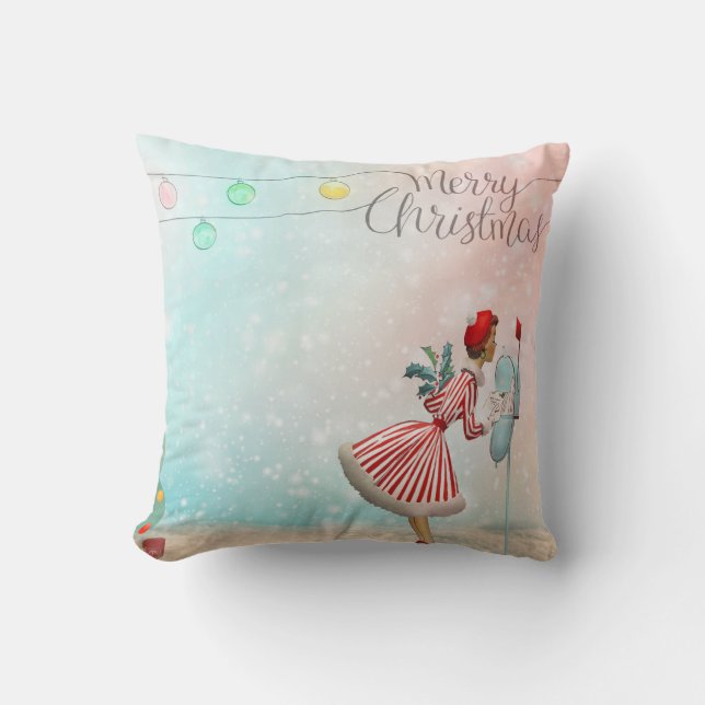 Throw Pillow 16" x 16" (Front)