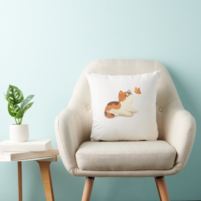 Throw Pillow 16" x 16" (Chair)
