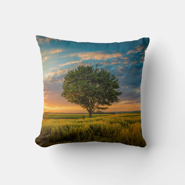 Throw Pillow 16" x 16" (Front)