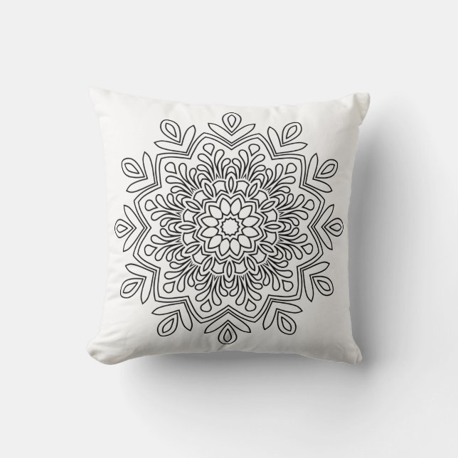 Throw Pillow 16" x 16" (Front)