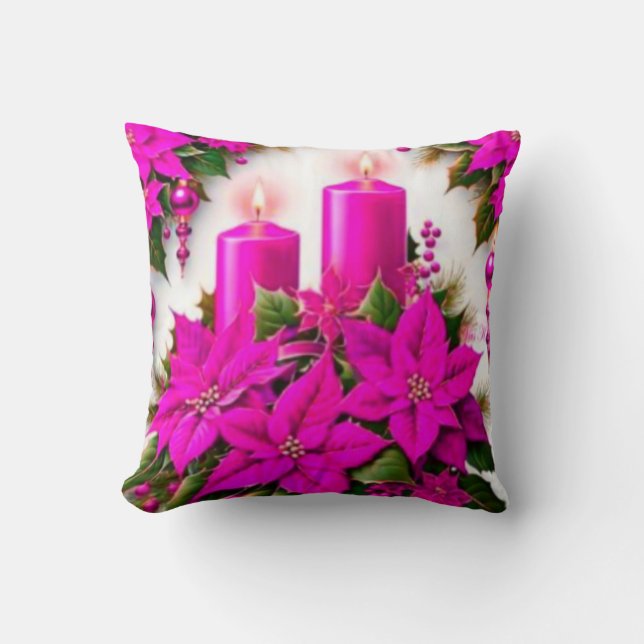 Throw Pillow 16" x 16" Accent your home with custo (Front)