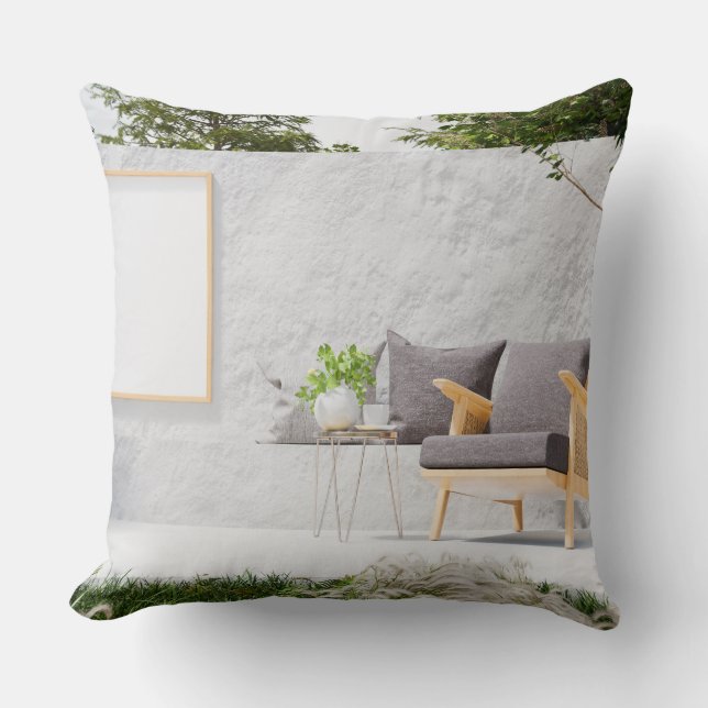 Throw Pillow 20" x 20" (Front)