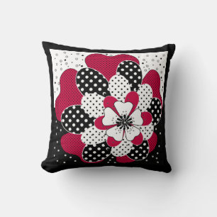 Throw Pillow Abstract quilting patchwork patches r