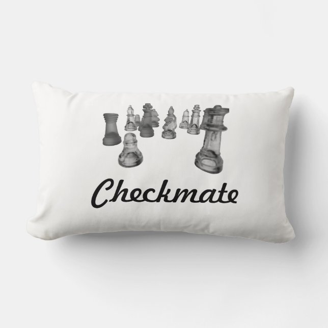 Throw Pillow Checkmate (Front)