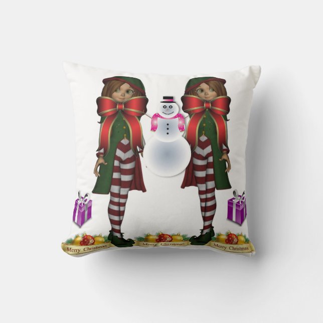 Throw Pillow Christmas (Front)