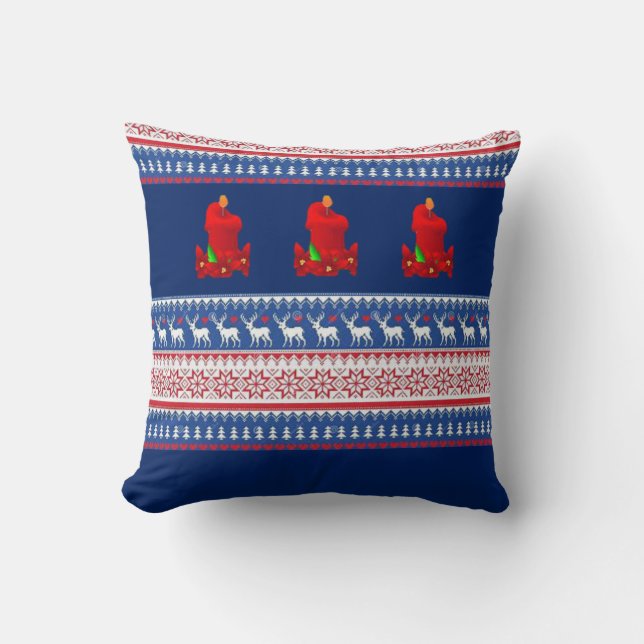 Throw Pillow Christmas (Front)