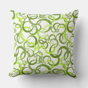 Throw Pillow-Circle Pattern Cushion