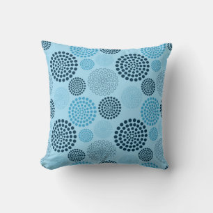 Throw Pillow-Circle Pattern Cushion