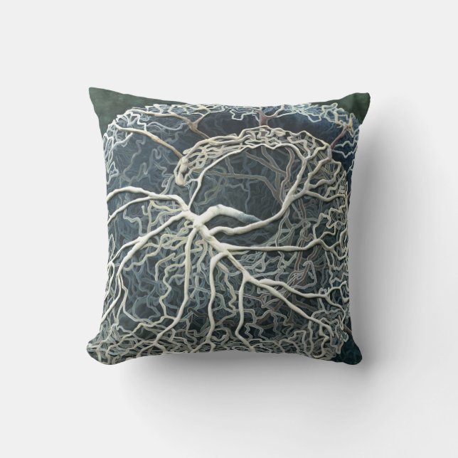 Throw Pillow Cochlea  (Front)