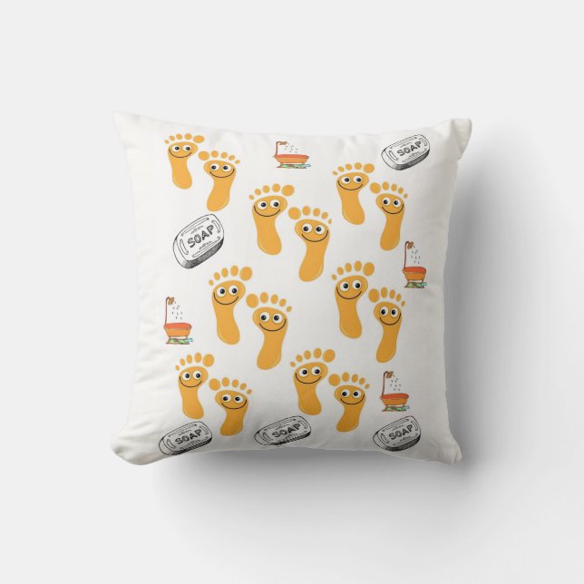 throw pillow decore bathroom (Front)