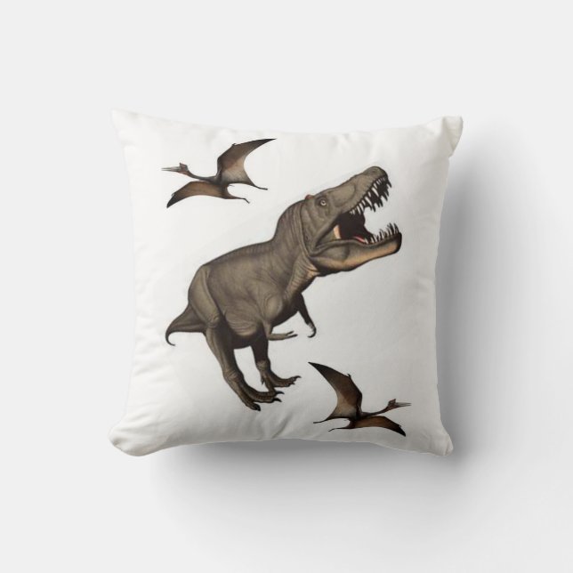 Throw Pillow Dinosaur (Front)