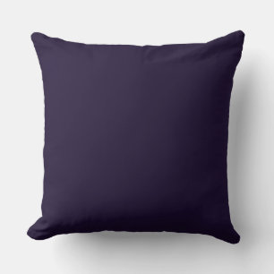 Throw Pillow-Eggplant Purple Cushion