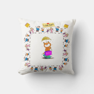 Throw Pillow Feline Cat Spay and Neuter