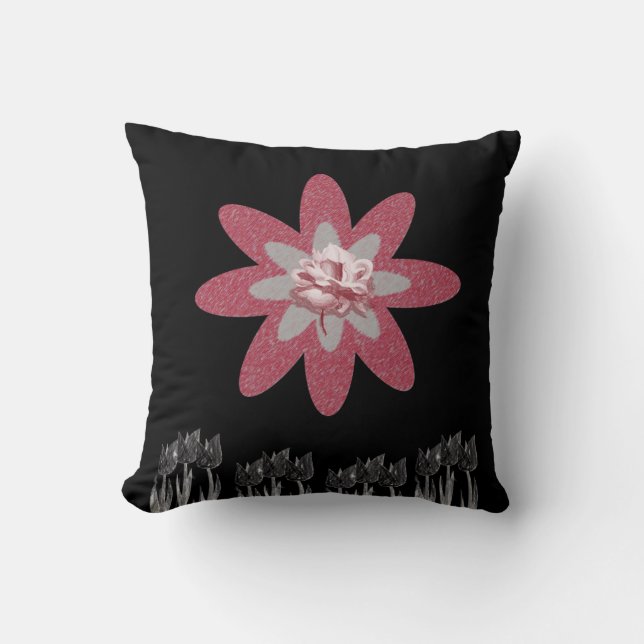 Throw Pillow Floral (Front)