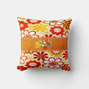 Throw Pillow Floral