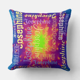 Throw Pillow Fractal Sunburst Super Nova