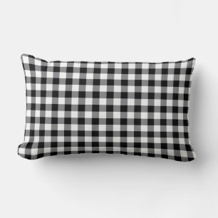 Throw Pillow Gingham Plaid