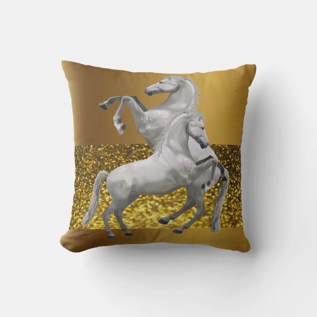 throw pillow Horse (Front)