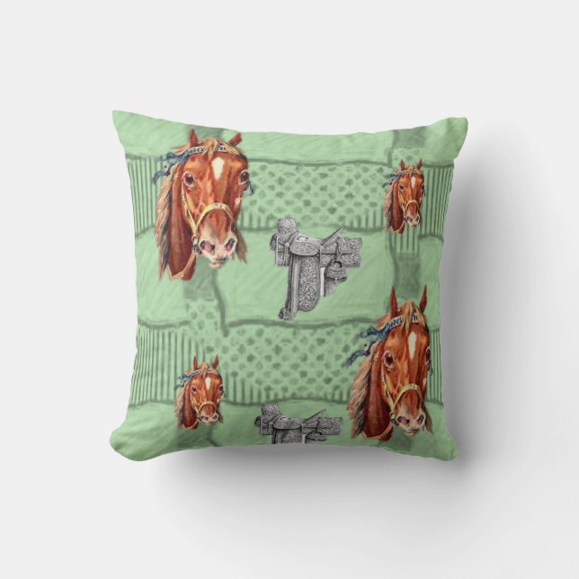 throw pillow Horse (Front)