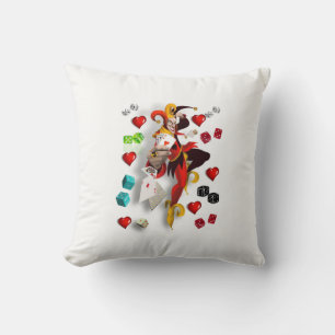 Throw Pillow Joker