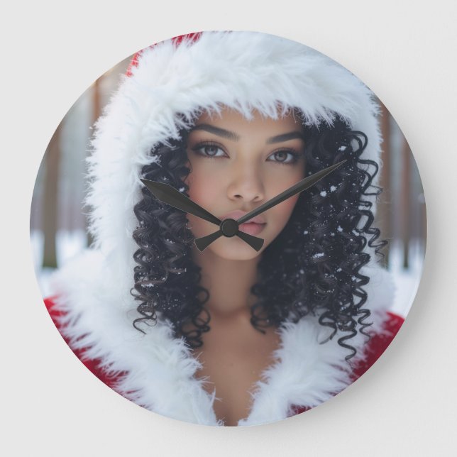 Throw Pillow Large Clock (Front)