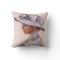 Throw Pillow Lavender Lace Victorian Lady Rose Hat