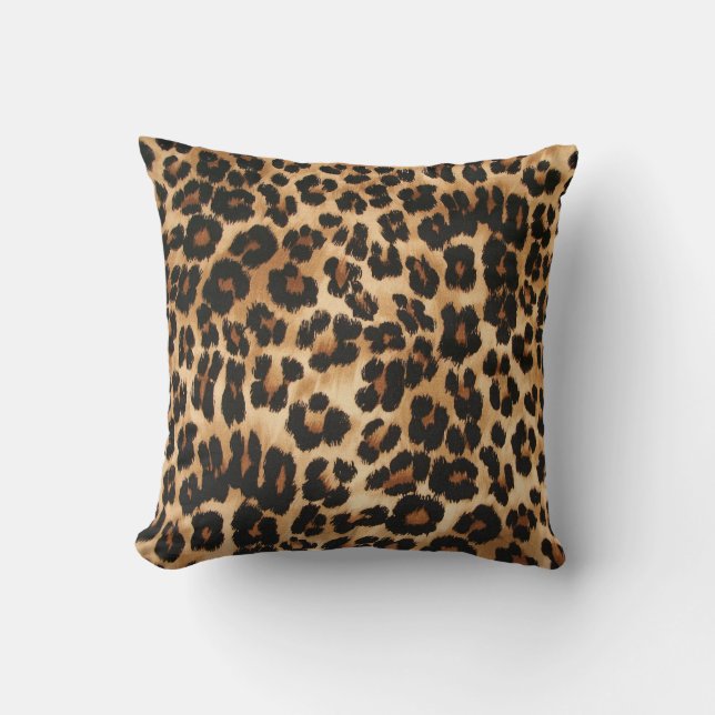 Throw Pillow Leopard (Front)