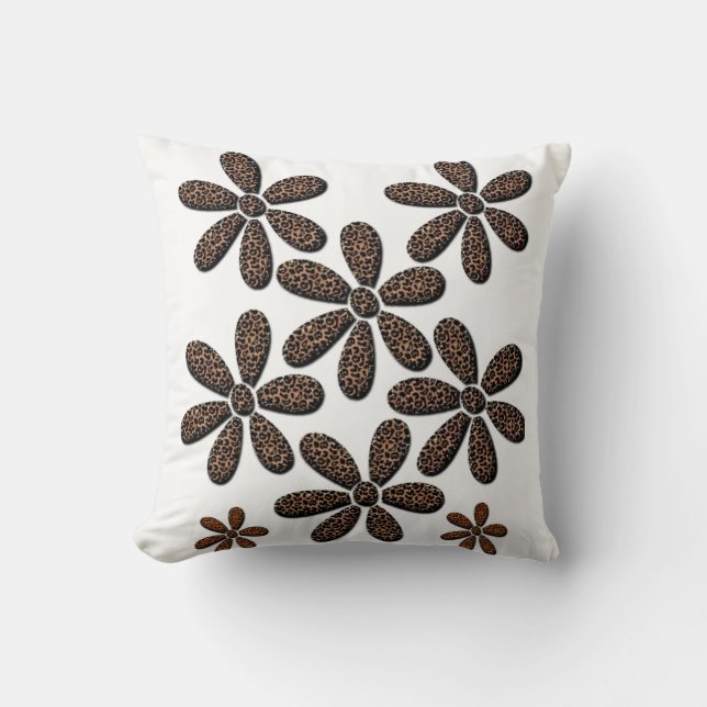 Throw Pillow Leopard (Front)