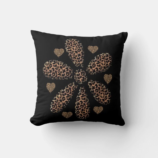 Throw Pillow Leopard (Front)