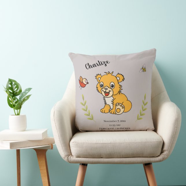 Throw Pillow little Lion (Chair)