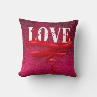Throw Pillow Love