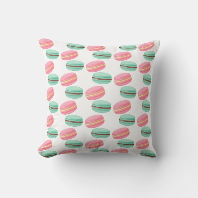 Throw Pillow-Macarons Cushion (Front)